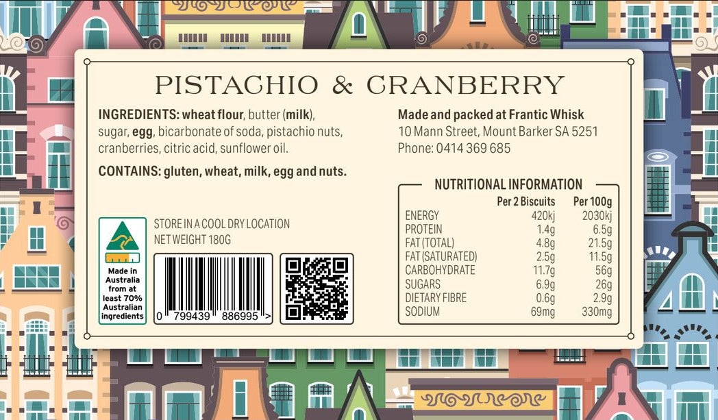 Pistachio & Cranberry